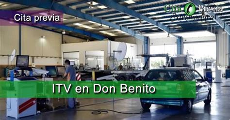 citas don benito|itv cita previa.